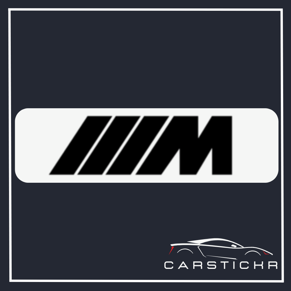 Bmw M Logo StickR